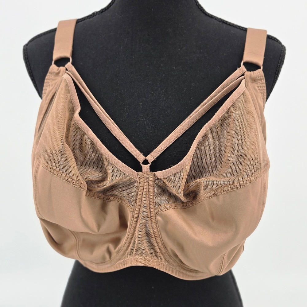 Understance Rhea Flexwire Spacer Bra Walnut Full Coverage Hard To Find NWT 36N